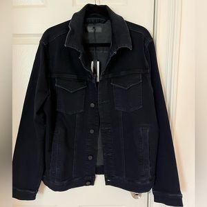 J Brand Corpus stretch denim jacket in Winton (dark blue) size XL